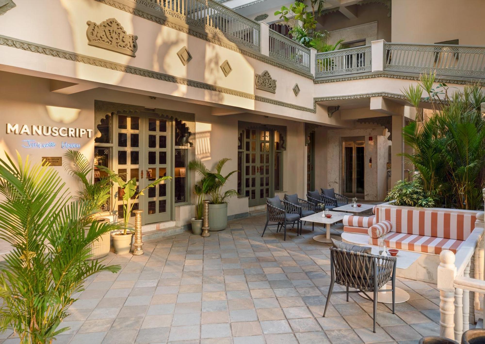 Manuscript - Jhilwara Haveli Hotel Udaipur Buitenkant foto